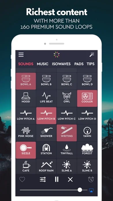 Sleeping Sounds, Relax & Sleep screenshot 2