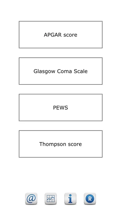 Pediatric scores