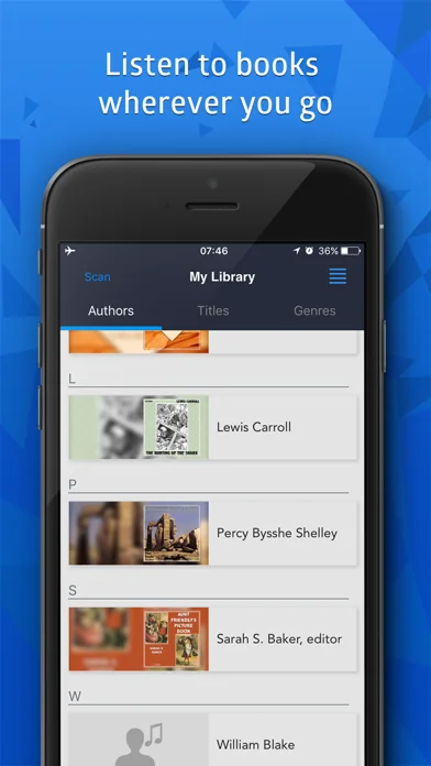 CloudBeats: audio book player screenshot 3