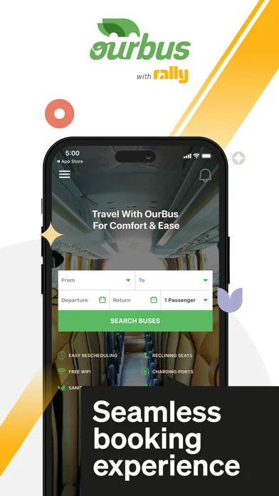 Ride with OurBus App