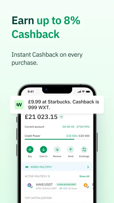 Wirex: Finance Manager & Trade screenshot 3