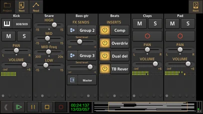 Audio Evolution Mobile Studio screenshot 2