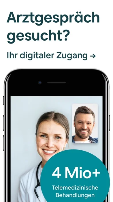 TeleClinic - Online Arzt screenshot 1