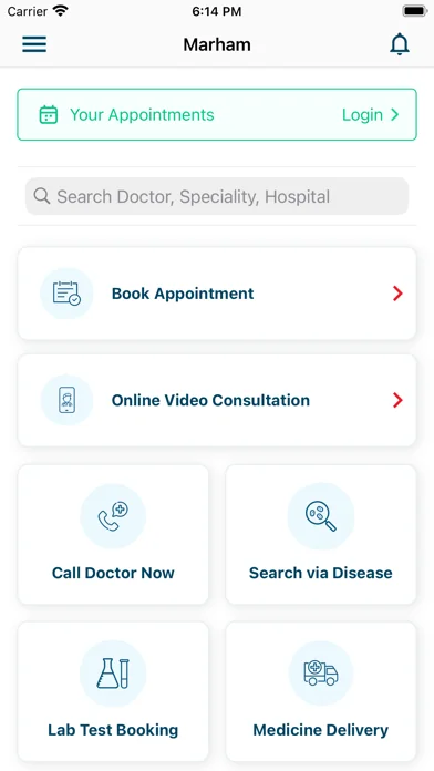 MARHAM - Find a doctor screenshot 2