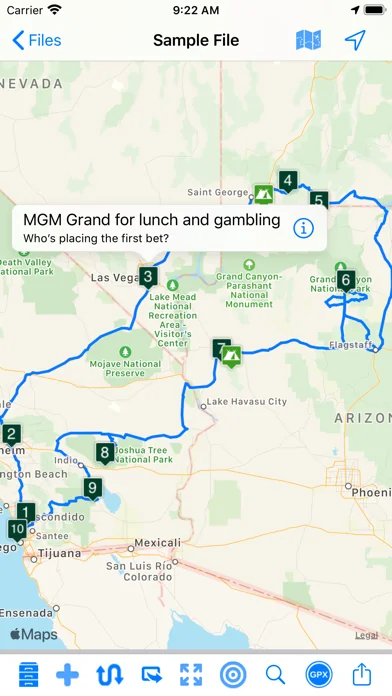 Road Trip Planner™ screenshot 1