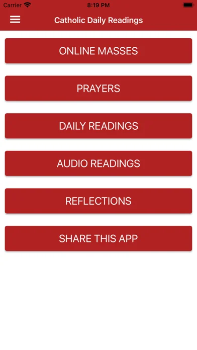Catholic Daily Readings screenshot 1