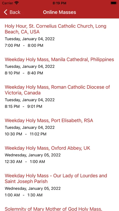 Catholic Daily Readings screenshot 2