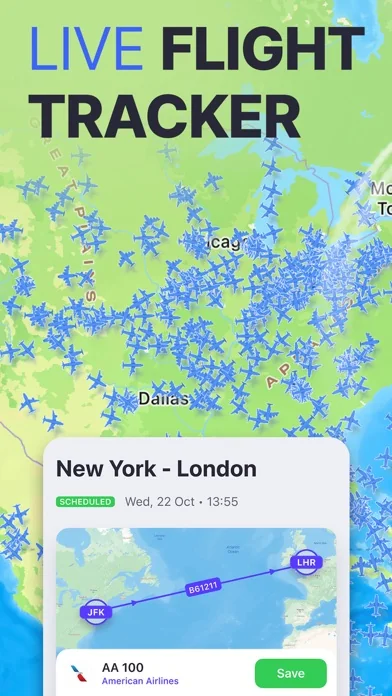 Flugzeuge Live - Flugradar
