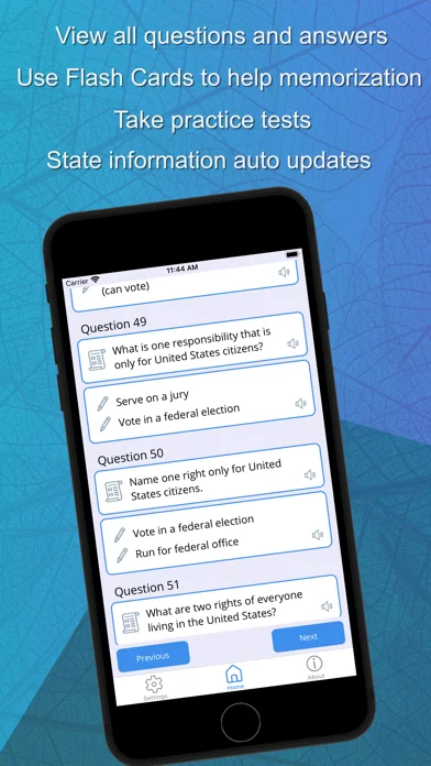 US Citizenship Test 2026 Plus screenshot 2