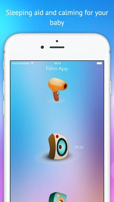 Föhn App - Schlaf gut