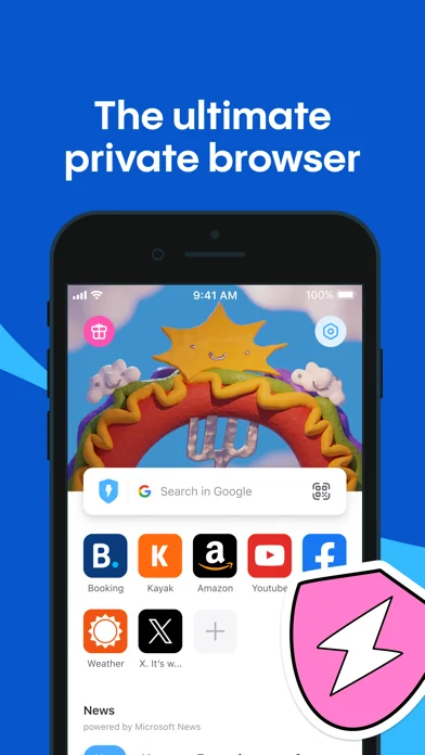 Aloha Private Browser - VPN screenshot 1