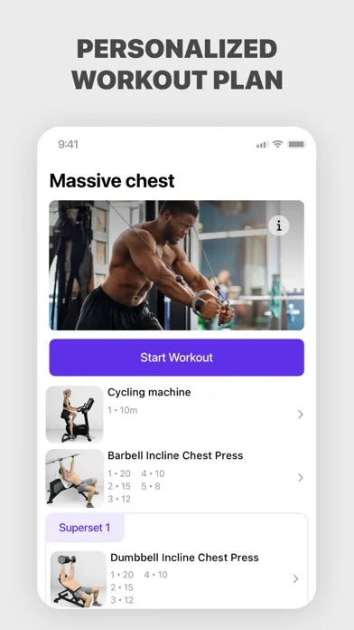 Fitness: Workout for Gym|Home