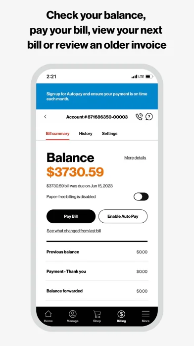 My Verizon For Business screenshot 3