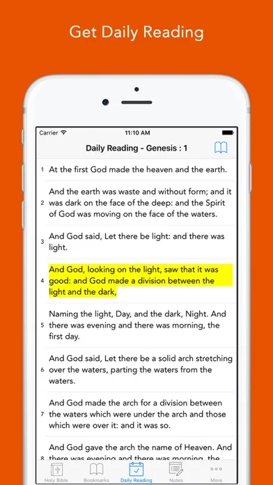 KJV Bible: King James Version screenshot 2