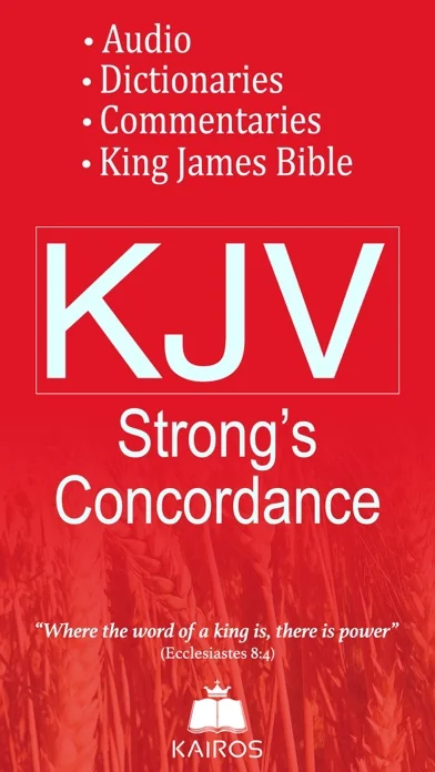 Bible KJV Strong's Concordance screenshot 1