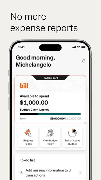 BILL Spend & Expense (Divvy)