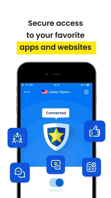 Star VPN - Super Fast Proxy screenshot 1