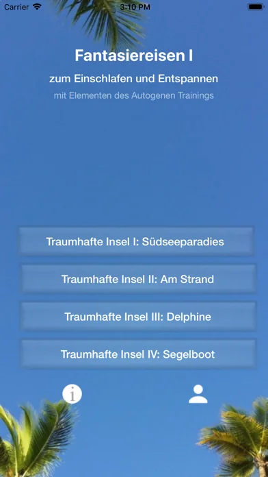 Fantasiereisen I: Südseeinsel