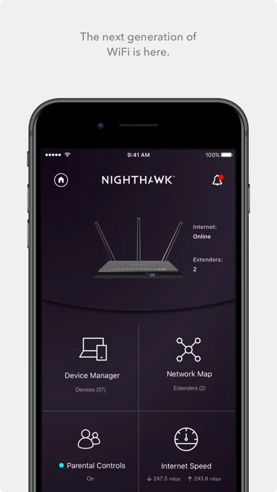 NETGEAR Nighthawk - WiFi App screenshot 1