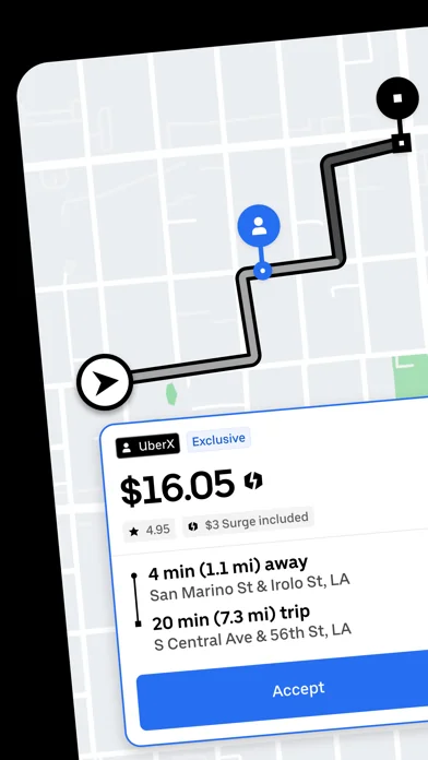 Uber Driver - für Fahrer screenshot 1