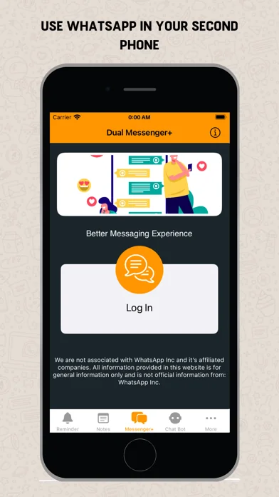 Dual Messenger+ screenshot 1