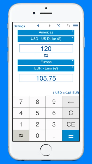 Währungsrechner App