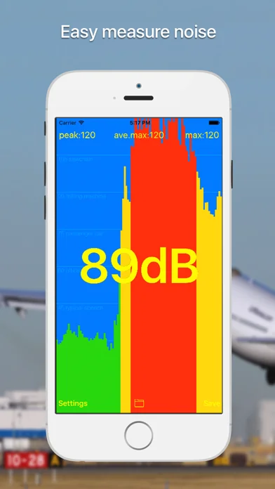 dB meter - Geräuschmessung