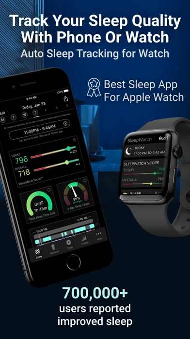 SleepWatch - Top Sleep Tracker screenshot 2