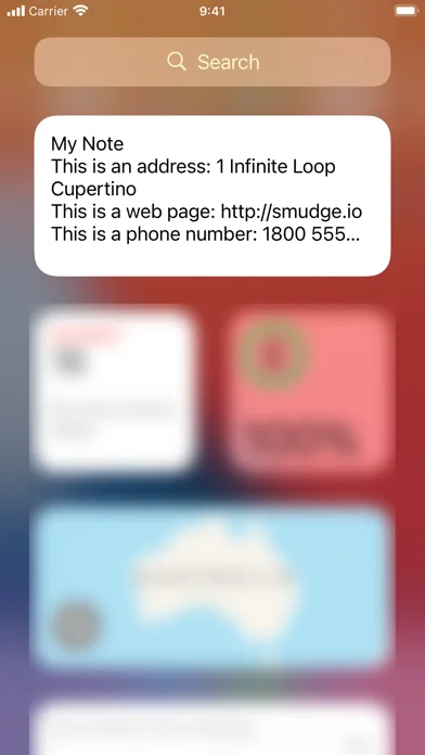 Today Snippet Widget screenshot 2