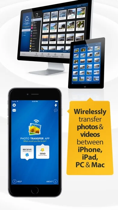 Photo Transfer App PRO screenshot 1