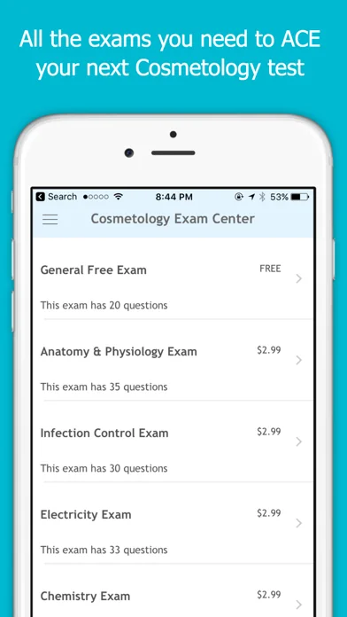 Cosmetology Exam Center screenshot 4