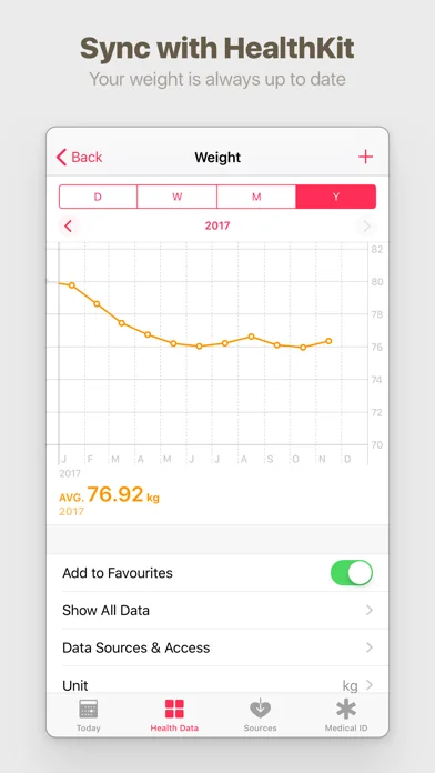 Simple Scales - Weight Tracker screenshot 3