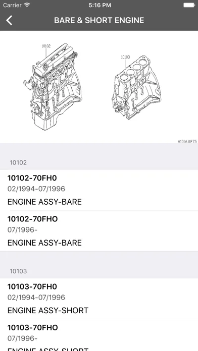 Car Parts for Nissan, Infinity