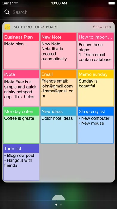 iNote Pro - Sticky Color Note