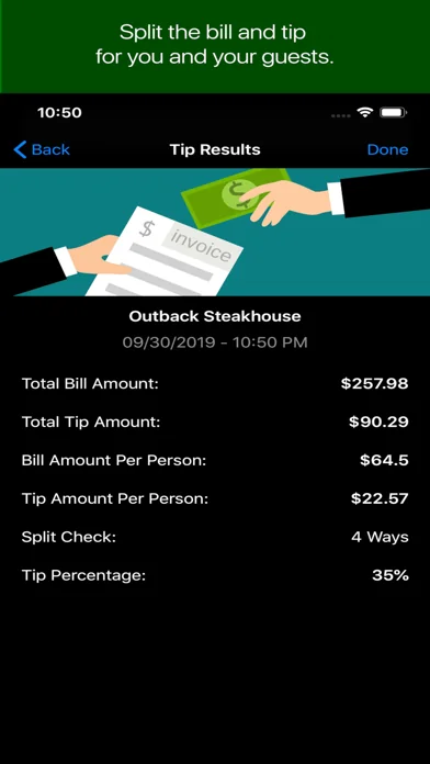 Tip Service Calculator