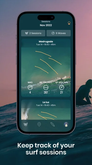 Dawn Patrol: Surf Tracking App screenshot 2