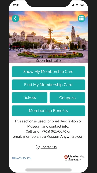 eMembership Card screenshot 3