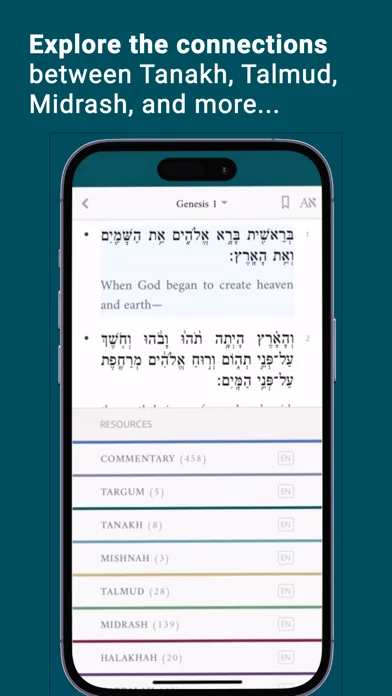 Sefaria: Jewish Texts Library screenshot 4