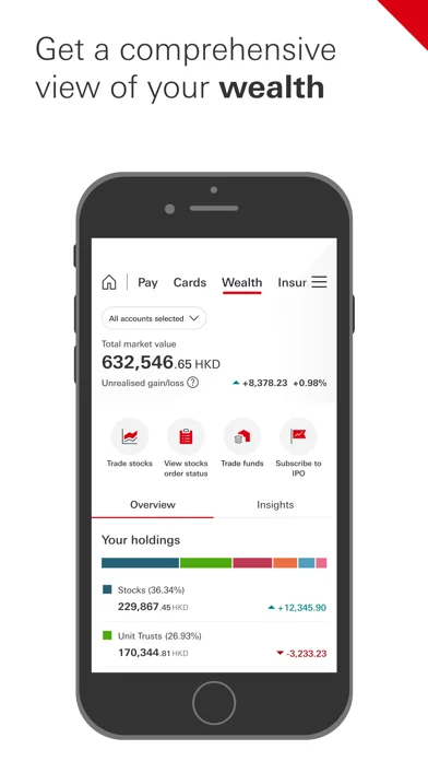 HSBC HK Mobile Banking screenshot 4