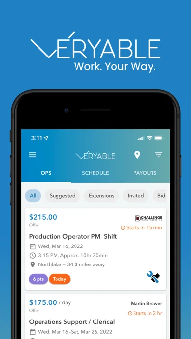 Veryable- Find Opportunities