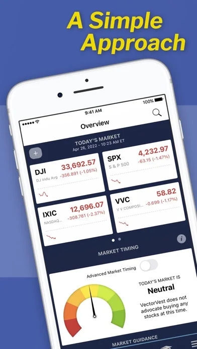 VectorVest: Stock & Investment screenshot 1
