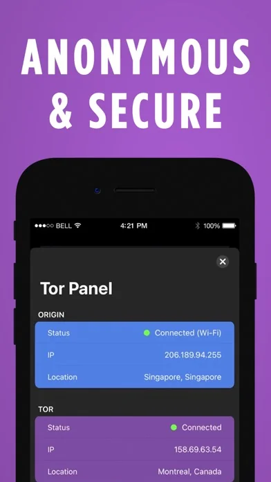 TOR Browser: OrNET Onion + VPN screenshot 3