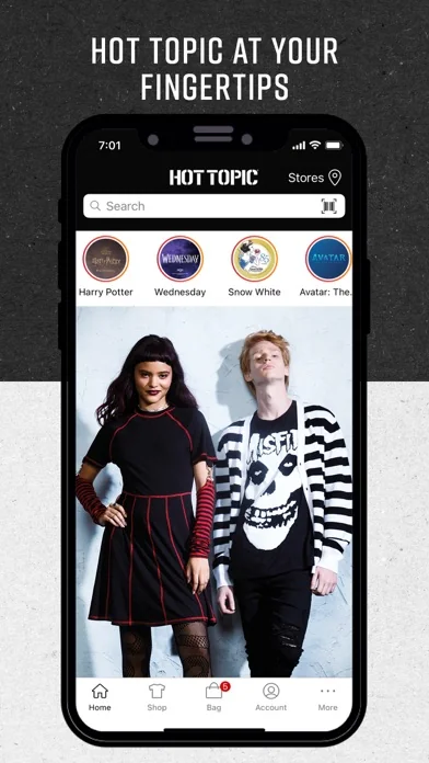Hot Topic: Pop Culture Fashion screenshot 1