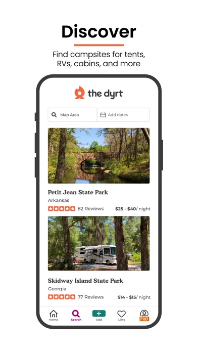 The Dyrt: RV & Free Camping screenshot 2