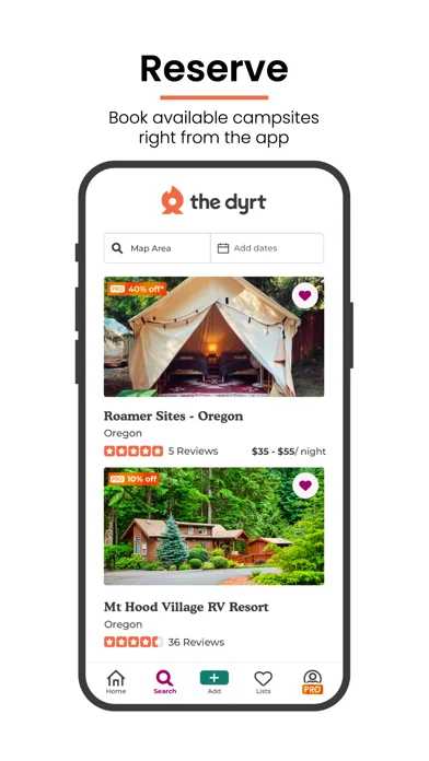 The Dyrt: RV & Free Camping screenshot 3