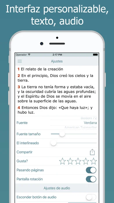 La Biblia NTV en Español Audio screenshot 4