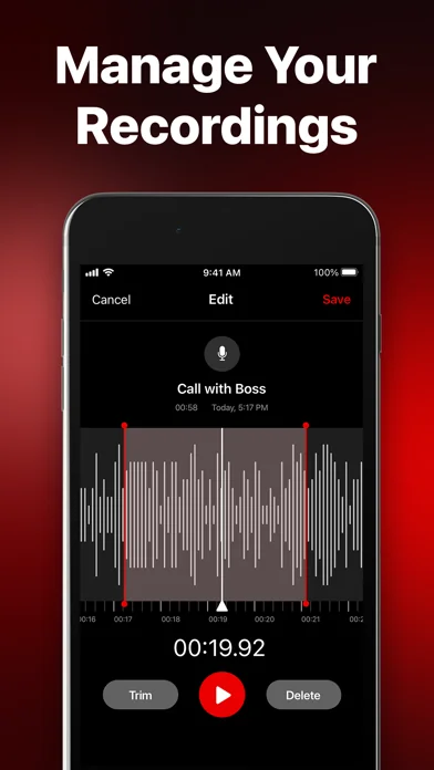 Anruf aufnehmen - RecMyCalls screenshot 2