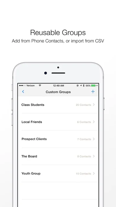 Reach: Fast SMS Text and Email screenshot 4