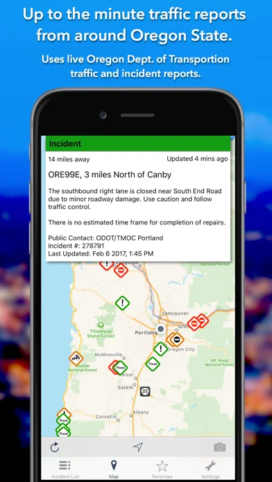 Oregon Roads Traffic