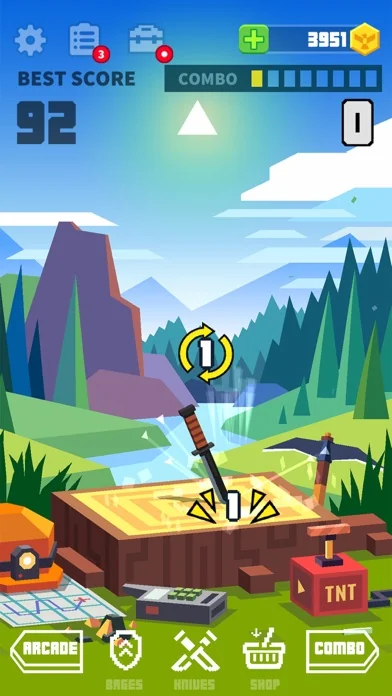 Flippy Knife: Throw, spin, hit